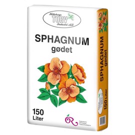 Sphagnum - gødet 80 L